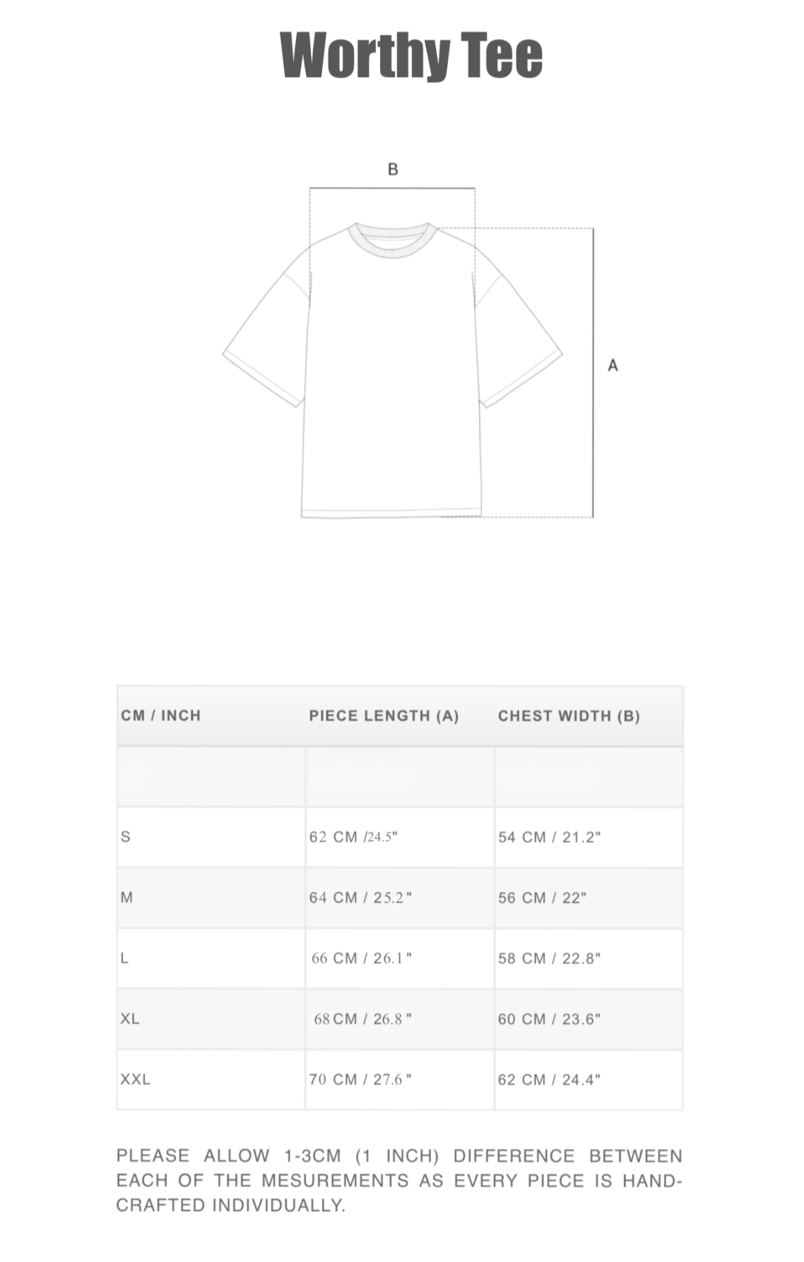 Worthy Tee